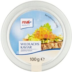 real,- QUALITY - Wildlachs Kaviar Pasteurisiert