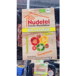 Bio Nudelei Frische-Manufaktur Bio-Lasagne Tomato-Paprika