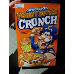 Cap'n Crunch's Peanut Butter Crunch Sweetened Corn & Oat Cereal