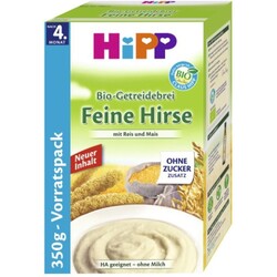 HiPP Bio-Getreidebrei Feine Hirse, 350 g