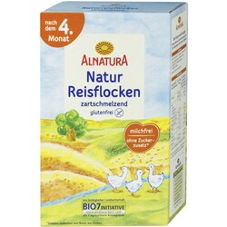 Alnatura - Naturreisflocken, zartschmelzend + glutenfrei