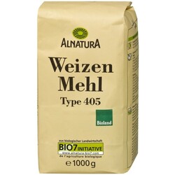 Alnatura Bio Weizenmehl Typ 405  1 kg