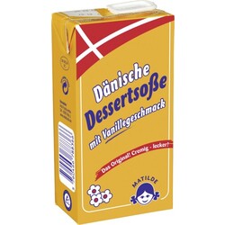 Dänische Dessertsoße mit Vanillegeschmack