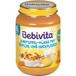 Bebivita Kartoffel-Püree mit Gemüse und Hackfleisch