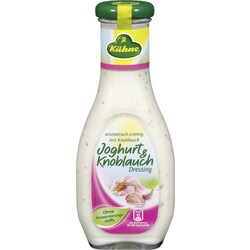 Kühne Dressing Joghurt & Knoblauch, 250 ml