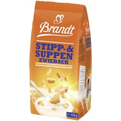 Brandt Stipp- & Suppen Zwieback 400 g