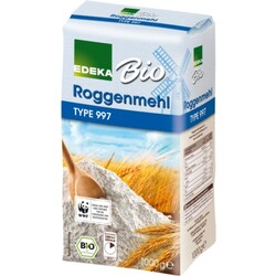 EDEKA Bio Roggenmehl Type 997 1 kg