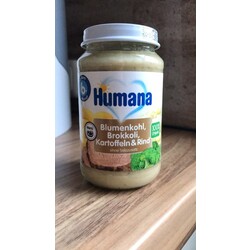Humana Blumenkohl Brokkoli Kartoffeln & Rind