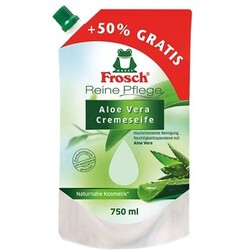 Frosch Reine Pflege Cremeseife Aloe Vera Nachfüllpack+50%
