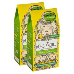 Ravellis Bio Kürbiskerle Yoko-Lemon, Joghurt-Schoko-Zitrone (2 x 80 g) von Ravellis