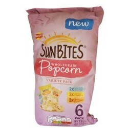 Walkes Sunbites Wholegrain Popcorn Variety Pack