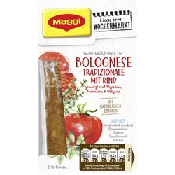 Maggi Wochenmarkt Würzmix Bolognese Tradizionale mit Rind 41 g