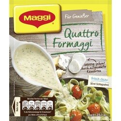 Maggi Für Genießer Quattro Formaggi Sauce 1 Stk