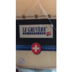 Le Gruyère Switzerland Schweizer Hartkäse Mit 100% Rohmilch Hergestellt
