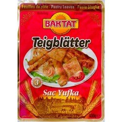 Talha Solak - Baktat - Teigblätter Sac Yufka