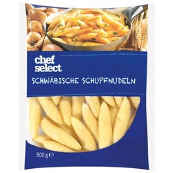 Inhaltsstoffe Erfahrungen Schupfnudeln select & chef Schwäbische