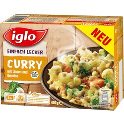 Iglo Curry Linsen Gemüse 400g