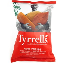 Tyrrells Veg Crisps Red 100g