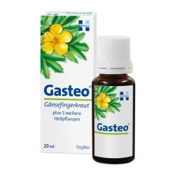 Gasteo® Tropfen - Gänsefingerkraut plus 5 weitere Heilpflanzen
