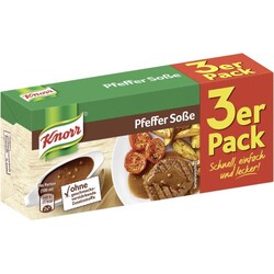 Knorr Pfeffer Soße Dreierpackung 3x 23 g