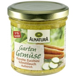 Alnatura Gartengemüse Karotte-Zucchini-Schnittlauch-Aufstrich