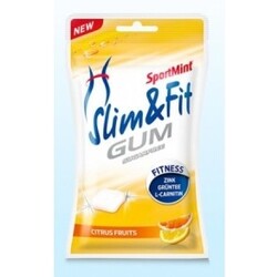 Sportmint Slim&Fit Gum Citrus-Fruits Beutel 70 g