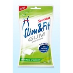 Sportmint Slim&Fit Gum Greentea-SpearMint Beutel (70 g)