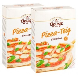 Bauckhof Bio Pizza-Teig, Glutenfreie Backmischung (2 x 350 g) von Bauckhof