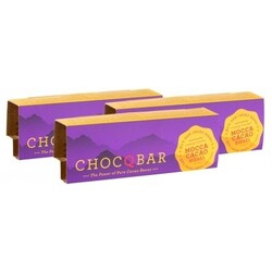 ChocQlate Bio Chocqbar, Mocca-Kakao (3 x 50 g) von ChocQlate