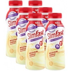 SlimFast Milchshake, Vanille (6 x 325 ml) von SlimFast