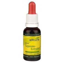 allcura Cayenne-Extrakt, Gewürztinktur (20 ml) von allcura