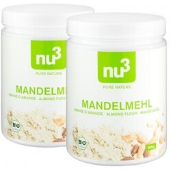 nu3 Bio Mandelmehl (2 x 500 g) von nu3
