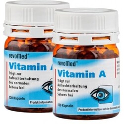 revoMed Vitamin A (2 x 120 Kapseln) von revoMed