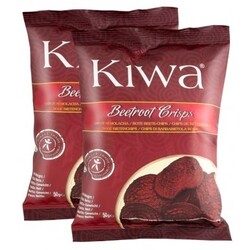 Kiwa Rote Beete Chips (2 x 50 g) von Kiwa