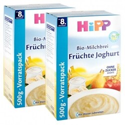 Hipp Bio Milchbrei, Früchte-Joghurt (2 x 500 g) von Hipp