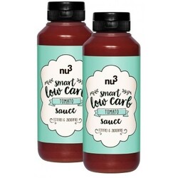 nu3 Smart Low Carb Sauce, Tomate (2 x 265 ml) von nu3