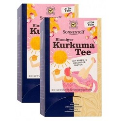 Sonnentor Bio Blumiger Kurkuma Tee (2 x 18 Beutel) von Sonnentor