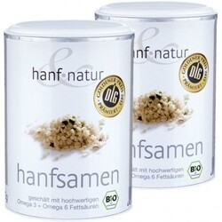 hanf & natur Bio Hanfsamen (2 x 150 g) von hanf & natur
