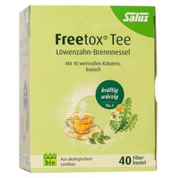 Salus Bio Freetox Tee, Löwenzahn-Brennnessel (40 Beutel) von Salus