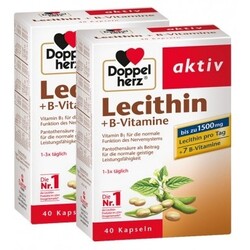 Doppelherz Lecithin + B-Vitamine (2 x 40 Kapseln) von Doppelherz