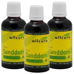 allcura Sanddorn, Öl (3 x 50 ml) von allcura