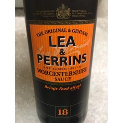 The Original & Genuine Lea & Perins Worcestersauce