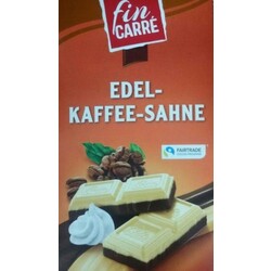 Fin CARRÉ - Edel Kaffee-Sahne Schokolade Inhaltsstoffe & Erfahrungen