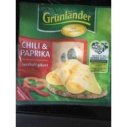 Grünländer Chili & Paprika, 130 g