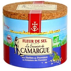 Le Saunier de Camargue Bio Fleur de Sel Kräuter Provence, 125 g