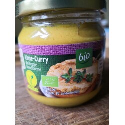 Bio Streichcreme vegetarisch Linsen-Curry
