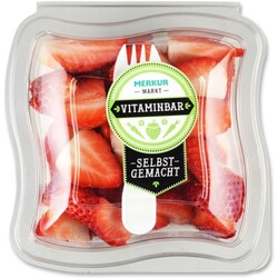Erdbeeren mit Laktosefreiem Joghurt