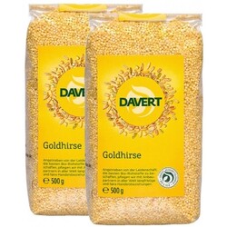 Davert Bio Goldhirse (2 x 500 g) von Davert