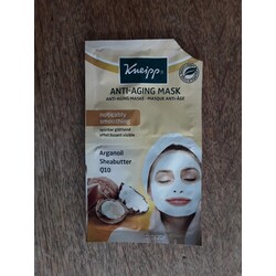 Kneipp® Anti-Aging Maske - Arganöl & Sheabutter & Q10, Spürbar glättend, 2 x 8 ml - Beutel