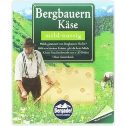 Bergader Bergbauern Käse mild-nussig, 150 g